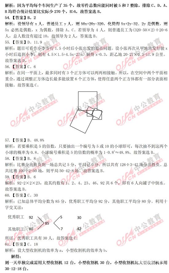 山東公務(wù)員考試行測(cè) 