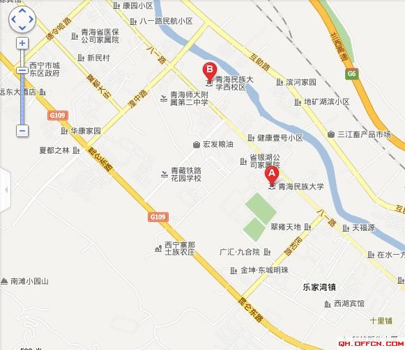 2015年國家公務(wù)員考試【青海地區(qū)】考場(chǎng)分布